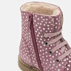 Friboo LEATHER - Schnürstiefelette - Mauve, Kinder -Deutschland Friboo Verkaufs-Shop 0ed5f5e6948242d6ac5f6250e89a3a1d