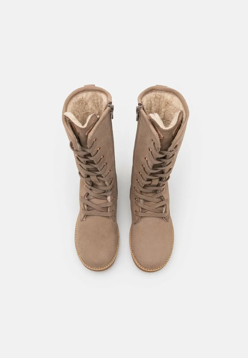 Friboo LEATHER - Schnürstiefel - Taupe, Kinder 6 Friboo LEATHER - Schnürstiefel - Taupe, Kinder – Bild 4