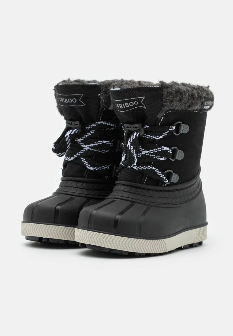 Friboo Snowboot/Winterstiefel - Black, Kinder 4 Friboo Snowboot/Winterstiefel - Black, Kinder – Bild 2