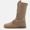 Friboo LEATHER - Schnürstiefel - Taupe, Kinder -Deutschland Friboo Verkaufs-Shop 1c73e0eb284049c08bd8fddfa4060082