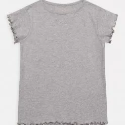 Friboo 3 PACK GIRL RIB TEE - T-Shirt Basic - 401 - Light Pink_102 - Grey_503 - Dark Blue, Kinder -Deutschland Friboo Verkaufs-Shop 246a9855056a494bbb578c953c3b2ce0