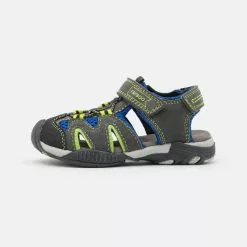 Friboo LEATHER - Trekkingsandale - Dark Grey, Kinder