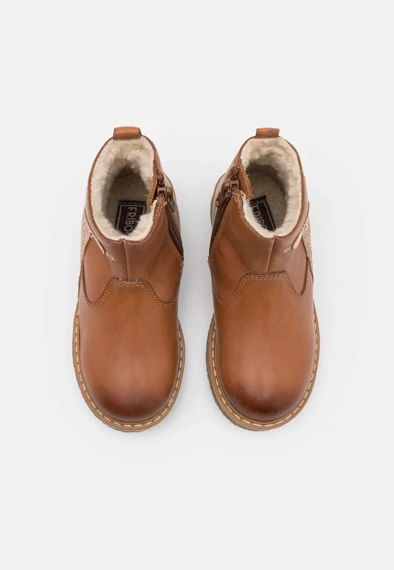 Friboo LEATHER - Stiefelette - Cognac, Kinder 6 Friboo LEATHER - Stiefelette - Cognac, Kinder – Bild 4