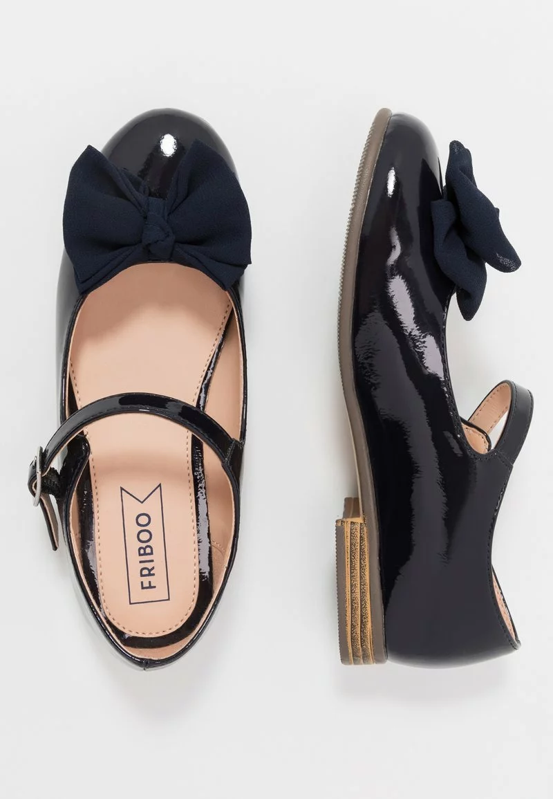 Friboo Riemchenballerina - Dark Blue, Kinder 3 Friboo Riemchenballerina - Dark Blue, Kinder