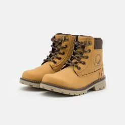 Friboo Schnürstiefelette - Camel, Kinder 9 Friboo Schnürstiefelette - Camel, Kinder -Deutschland Friboo Verkaufs-Shop 325f4233c68d4e3ba394594798a55854