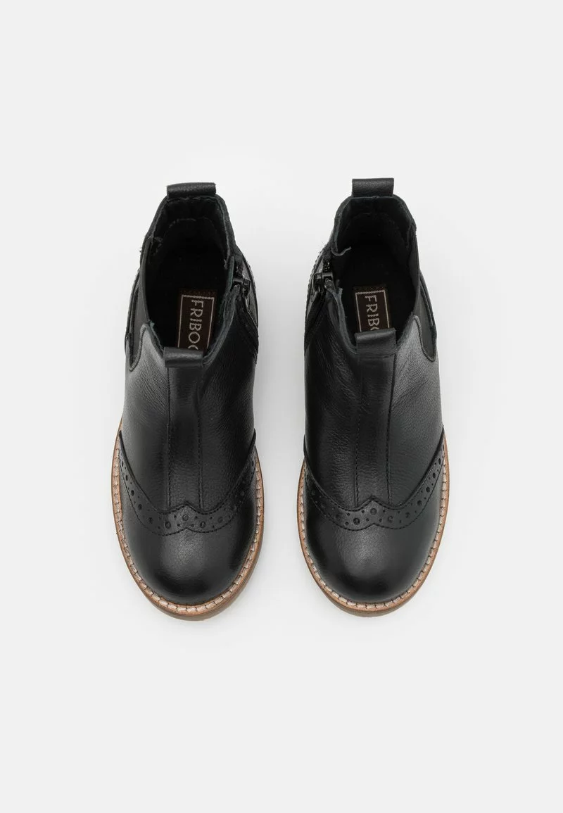 Friboo LEATHER - Stiefelette - Black, Kinder 6 Friboo LEATHER - Stiefelette - Black, Kinder – Bild 4