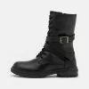 Friboo LEATHER - Schnürstiefel - Black, Kinder 2 Friboo LEATHER - Schnürstiefel - Black, Kinder -Deutschland Friboo Verkaufs-Shop 49781c006380499fb0668f6a50229e24