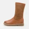Friboo LEATHER - Stiefel - Cognac, Kinder