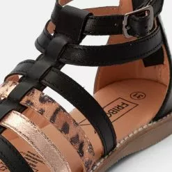 Friboo LEATHER - Riemensandalette - Black, Kinder -Deutschland Friboo Verkaufs-Shop 51e9877a286d4d24be28729462d4c066