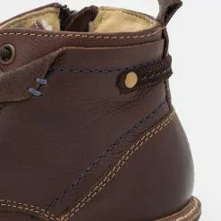 Friboo Schnürstiefelette - Dark Brown, Kinder -Deutschland Friboo Verkaufs-Shop 5ce2a53ee18847c08edb54532732fef9