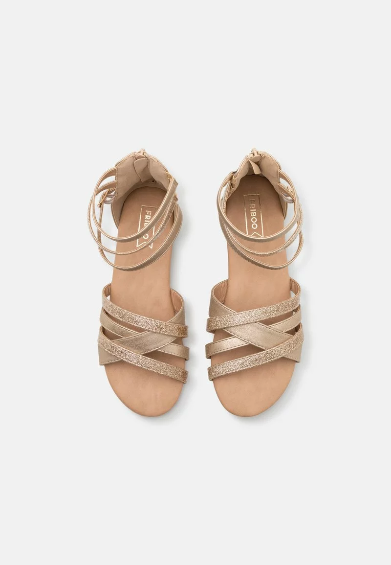 Friboo Riemensandalette - Gold, Kinder 5 Friboo Riemensandalette - Gold, Kinder – Bild 3