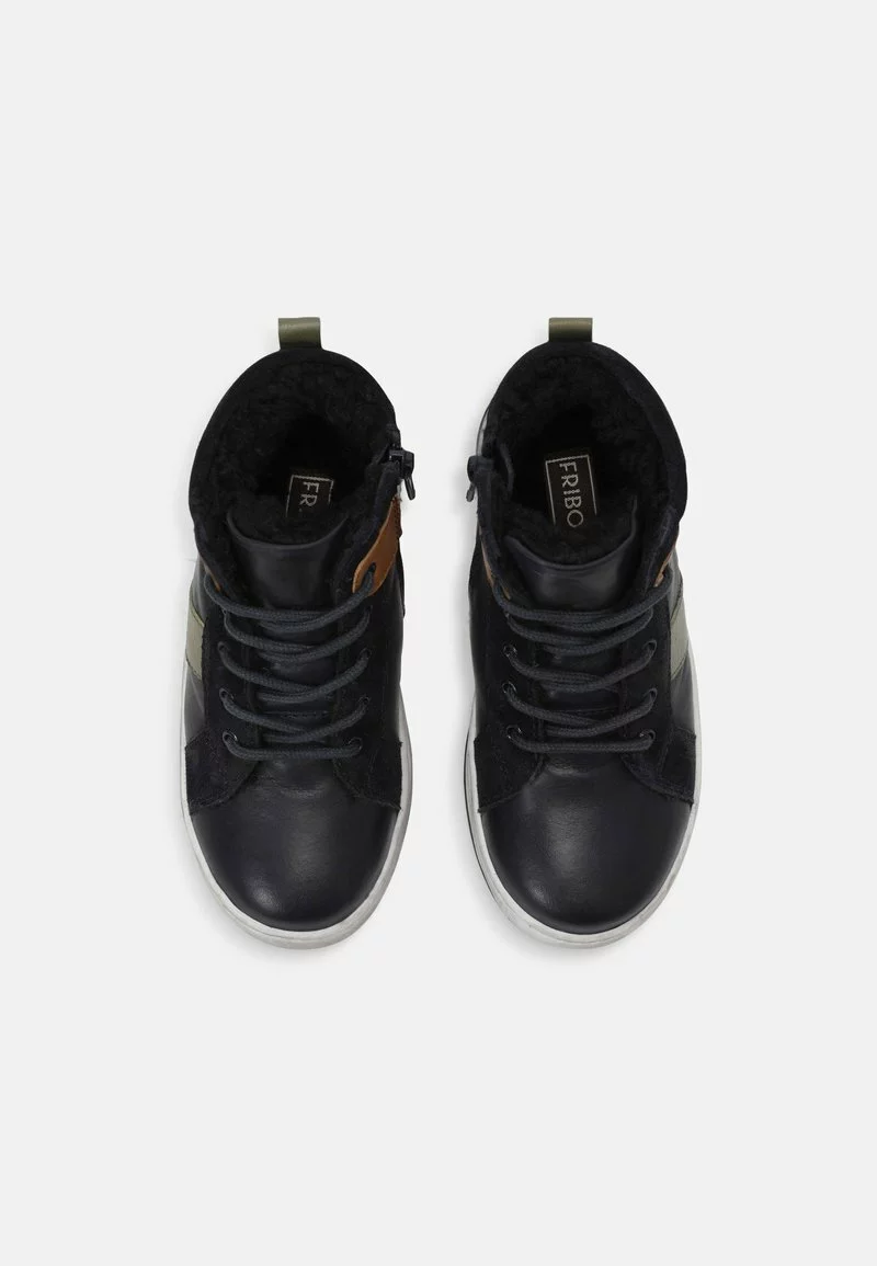 Friboo LEATHER - Schnürstiefelette - Dark Blue, Kinder 6 Friboo LEATHER - Schnürstiefelette - Dark Blue, Kinder – Bild 4