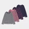 Friboo GIRLS TEE 4 PACK - Langarmshirt - Multi-coloured/pink/dark Blue, Kinder -Deutschland Friboo Verkaufs-Shop 675d5a03db38441fb2f5fff746b7a66d