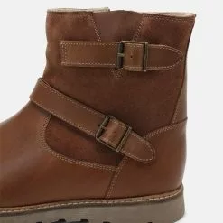 Friboo LEATHER - Stiefelette - Dark Brown, Kinder -Deutschland Friboo Verkaufs-Shop 6b230ffe36144598b8b5a704b685dbc6