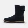 Friboo LEATHER - Snowboot/Winterstiefel - Dark Blue, Kinder -Deutschland Friboo Verkaufs-Shop 730774f5792b40e8988fada10e674606