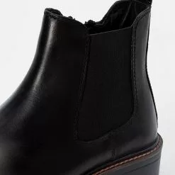 Friboo LEATHER BOOTIES - Stiefelette - Black, Kinder -Deutschland Friboo Verkaufs-Shop 78f5334198134233b117f9c11f12f9cc