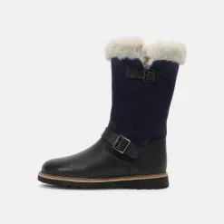 Deutschland Friboo Verkaufs-Shop 22 Friboo LEATHER - Snowboot/Winterstiefel - Dark Blue, Kinder