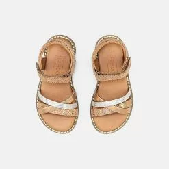 Friboo LEATHER SANDALS - Riemensandalette - Rose Gold Coloured, Kinder -Deutschland Friboo Verkaufs-Shop 848e0a5350a5453c9947e3c52e12a0e5
