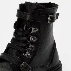 Friboo LEATHER BOOTIES - Schnürstiefelette - Black, Kinder 13 Friboo LEATHER BOOTIES - Schnürstiefelette - Black, Kinder -Deutschland Friboo Verkaufs-Shop 8551ebe38f9c4275b74b28377f4646b5