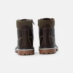 Friboo BOOTIES - Schnürstiefelette - Dark Brown, Kinder 10 Friboo BOOTIES - Schnürstiefelette - Dark Brown, Kinder -Deutschland Friboo Verkaufs-Shop 8d8ba5109679466ca583047c49376f61