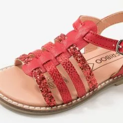 Friboo LEATHER - Riemensandalette - Red, Kinder -Deutschland Friboo Verkaufs-Shop 91f885720a5f42a990612141bc21d2f5