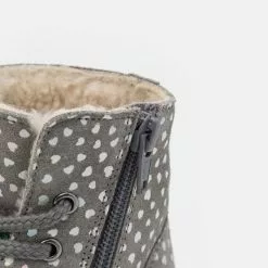 Friboo LEATHER - Schnürstiefelette - Light Grey, Kinder -Deutschland Friboo Verkaufs-Shop 990ea5ec6f204e62b9048b51e772bf49