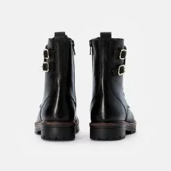 Friboo LEATHER BOOTIES - Schnürstiefelette - Black, Kinder -Deutschland Friboo Verkaufs-Shop 9becb6e1226242e7bcad06a1a73f36e0