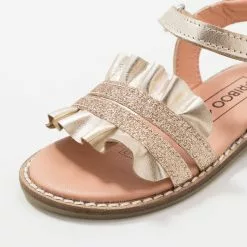 Friboo LEATHER - Riemensandalette - Gold, Kinder -Deutschland Friboo Verkaufs-Shop a399d5c8c9764e1c8a967e5a88ee5048
