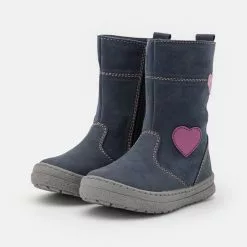 Friboo LEATHER - Stiefel - Blue-grey, Kinder -Deutschland Friboo Verkaufs-Shop aed180cb4e934ec884260d512be3cf78