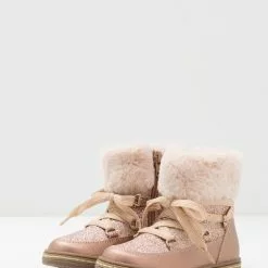 Friboo Schnürstiefelette - Rose Gold, Kinder -Deutschland Friboo Verkaufs-Shop b02afe69883848fb991a252200692e46