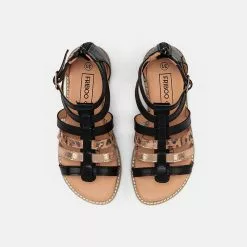 Friboo LEATHER - Riemensandalette - Black, Kinder -Deutschland Friboo Verkaufs-Shop b81f342ff57545de9d1fbbf502a57b0f