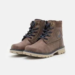 Friboo Schnürstiefelette - Dark Brown, Kinder 9 Friboo Schnürstiefelette - Dark Brown, Kinder -Deutschland Friboo Verkaufs-Shop b865ea4a4d39417fb9ad663139a378a5