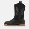 Friboo Cowboy-/Bikerboot - Black, Kinder