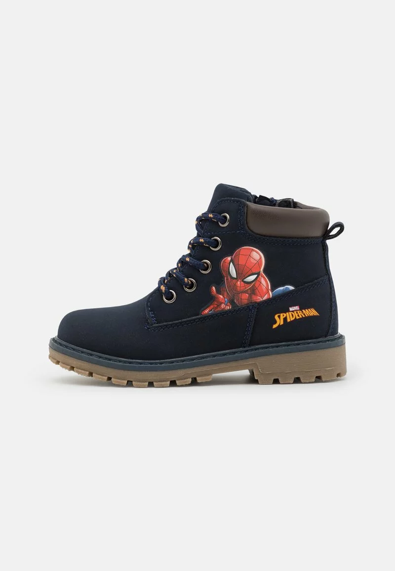 Friboo SPIDERMAN - Schnürstiefelette - Dark Blue, Unisex 3 Friboo SPIDERMAN - Schnürstiefelette - Dark Blue, Unisex