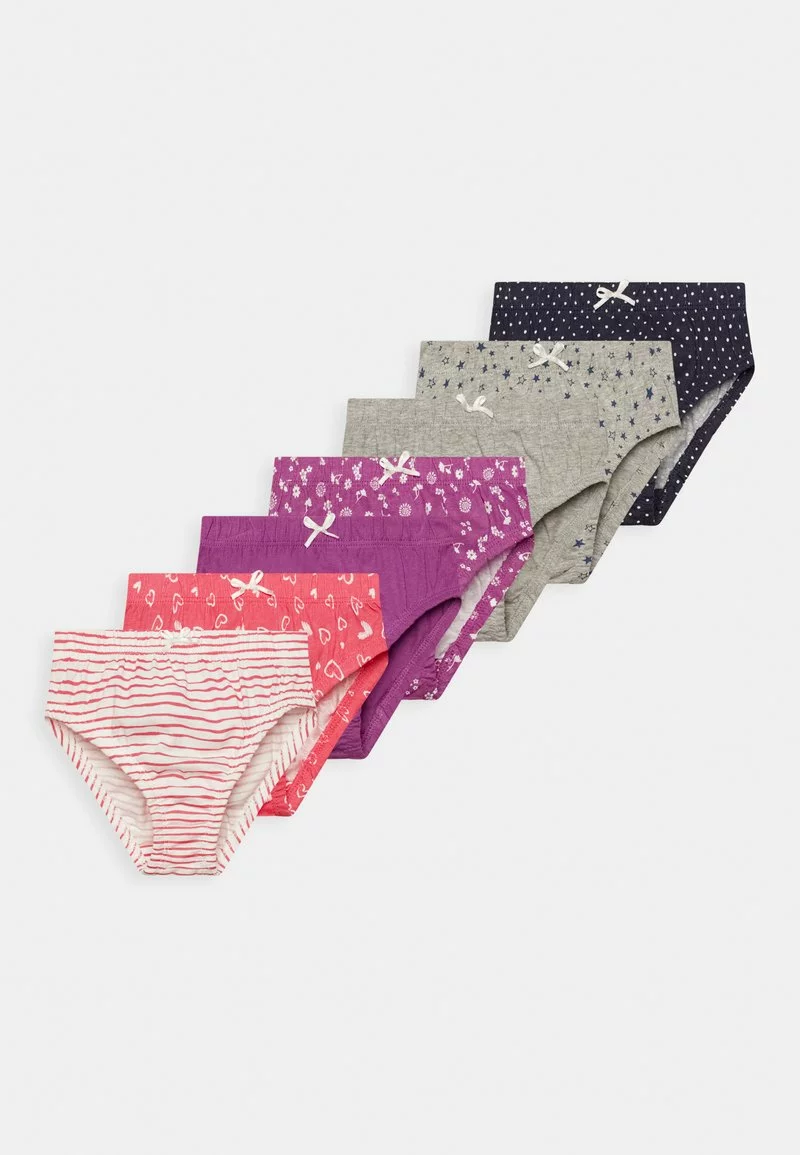 Friboo GIRLS 7PACK - Panties - Multi-coloured / Pink / Grey, Kinder 3 Friboo GIRLS 7PACK - Panties - Multi-coloured / Pink / Grey, Kinder