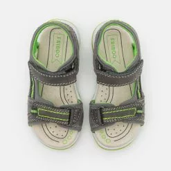 Friboo LEATHER - Trekkingsandale - Dark Grey, Kinder -Deutschland Friboo Verkaufs-Shop cb7b4f1a03a74b1499e9dac4631458bc