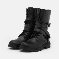 Friboo LEATHER - Schnürstiefel - Black, Kinder 19 Friboo LEATHER - Schnürstiefel - Black, Kinder -Deutschland Friboo Verkaufs-Shop d514d654e2bc45a3bfa4e0f76b278218