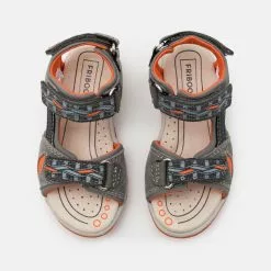 Friboo LEATHER - Trekkingsandale - Dark Grey, Kinder -Deutschland Friboo Verkaufs-Shop e20cb8a444f3474ab9f7dc53335c2d0e