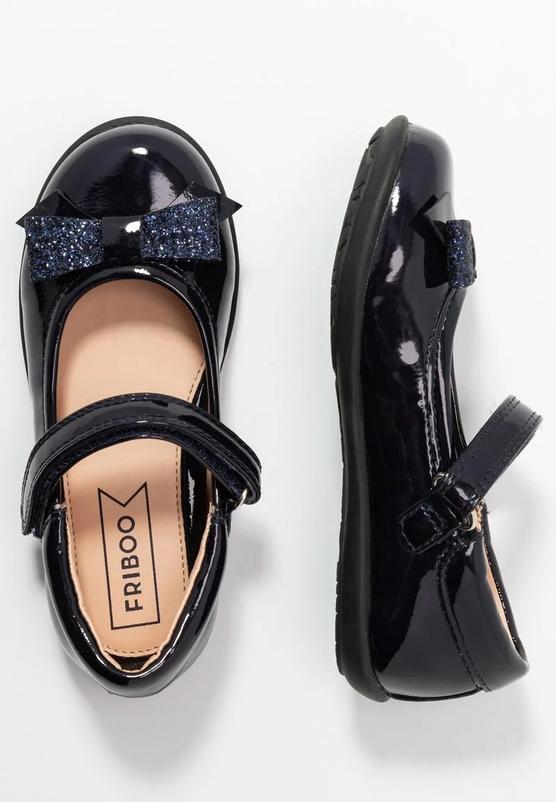 Friboo Riemchenballerina - Dark Blue, Kinder 3 Friboo Riemchenballerina - Dark Blue, Kinder