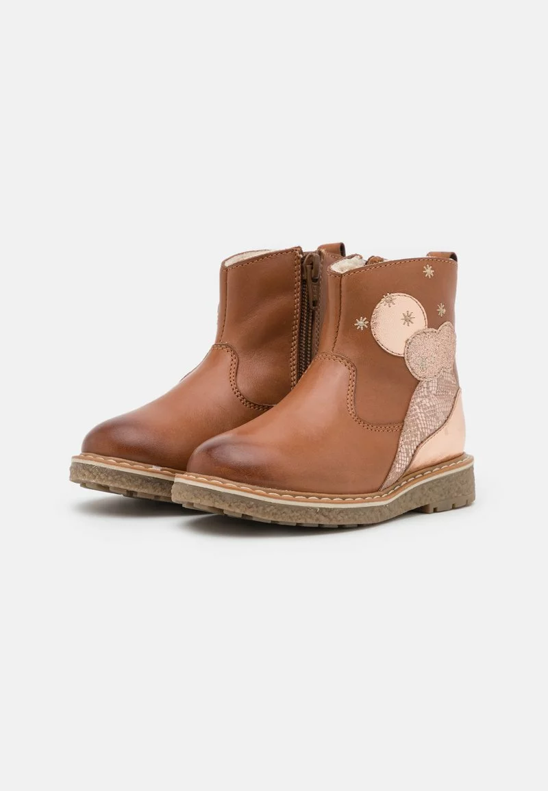 Friboo LEATHER - Stiefelette - Cognac, Kinder 4 Friboo LEATHER - Stiefelette - Cognac, Kinder – Bild 2