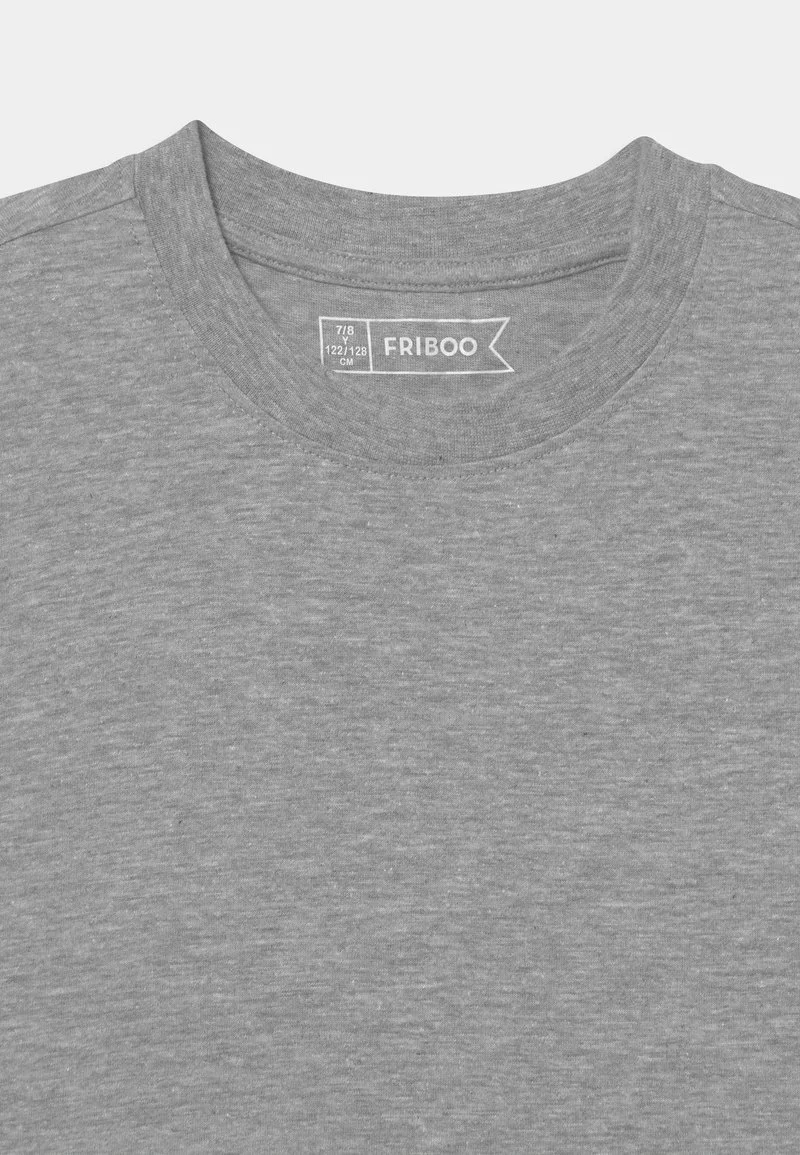 Friboo 3 PACK - T-Shirt Basic - Grey/dark Blue/tan, Kinder 6 Friboo 3 PACK - T-Shirt Basic - Grey/dark Blue/tan, Kinder – Bild 4