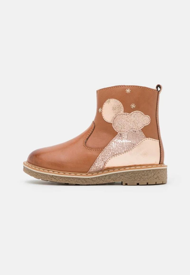 Friboo LEATHER - Stiefelette - Cognac, Kinder 3 Friboo LEATHER - Stiefelette - Cognac, Kinder