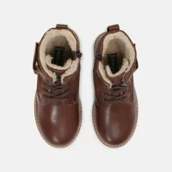 Friboo LEATHER - Schnürstiefelette - Dark Brown, Kinder -Deutschland Friboo Verkaufs-Shop eda6fb97919b46a2a709abffa87a5706