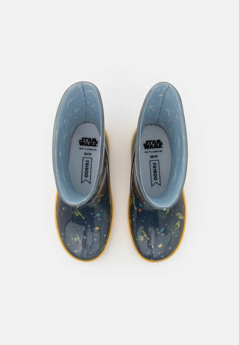 Friboo STAR WARS - WELLIES - Gummistiefel - Dark Blue/yellow, Unisex 6 Friboo STAR WARS - WELLIES - Gummistiefel - Dark Blue/yellow, Unisex – Bild 4